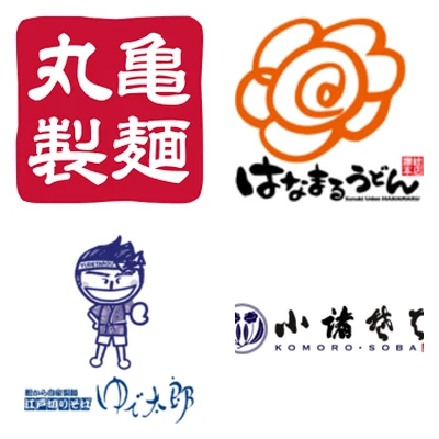 うどん・そば5社